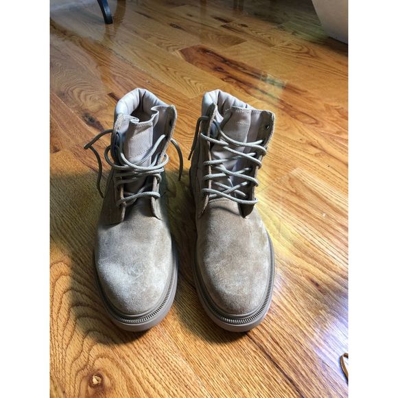 ZARA MENS COMBAT BOOTS - Picture 1 of 5